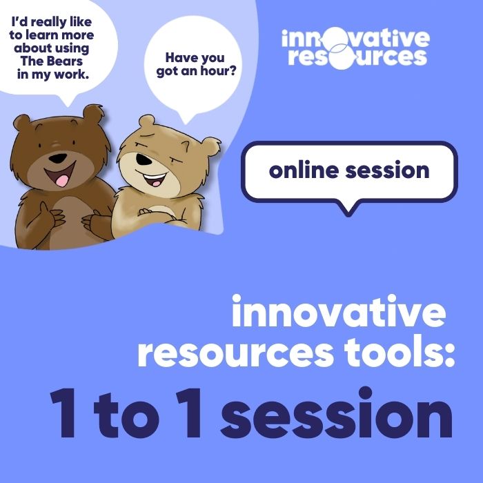innovative resources tools: 1 to 1 session