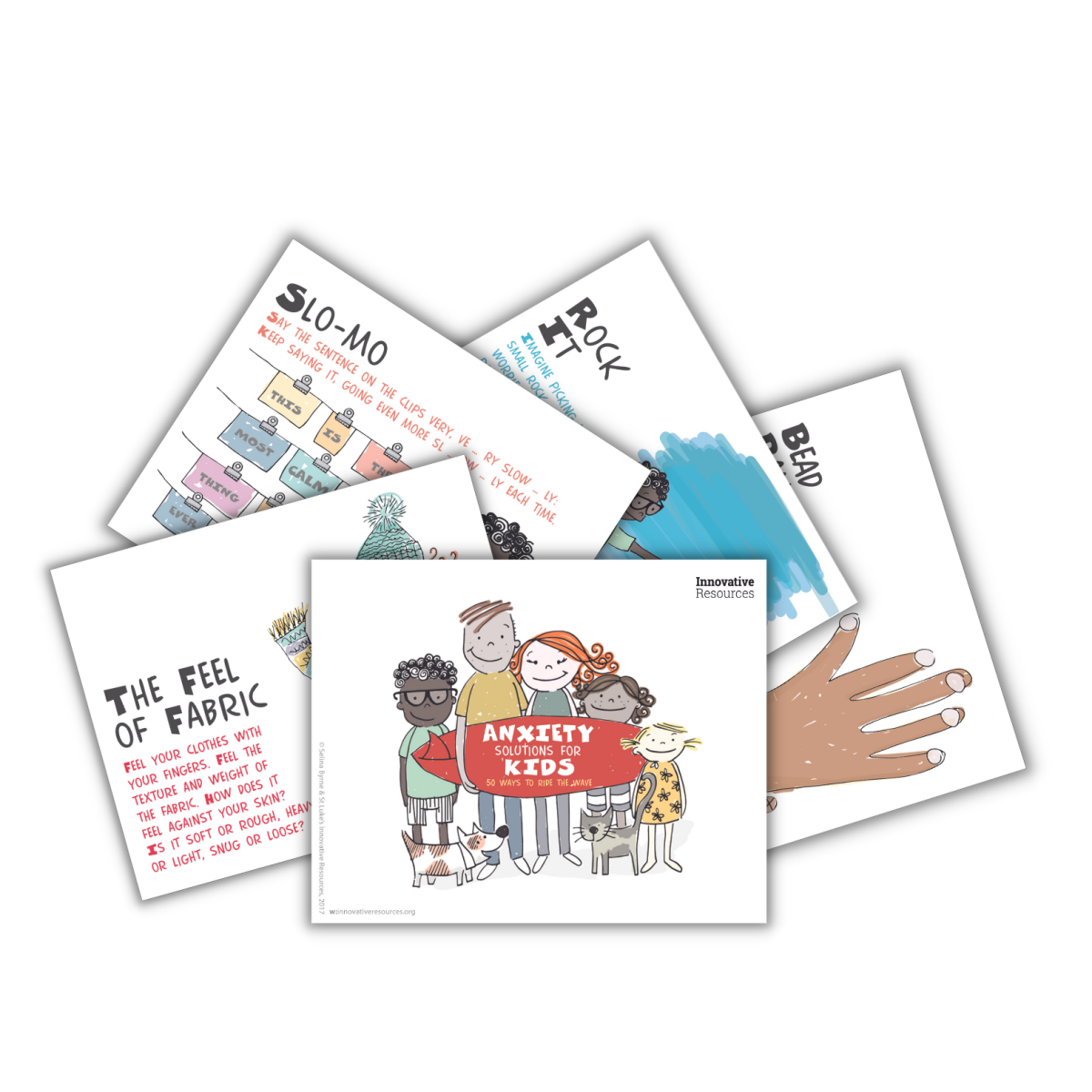 Anxiety Solutions for Kids cards