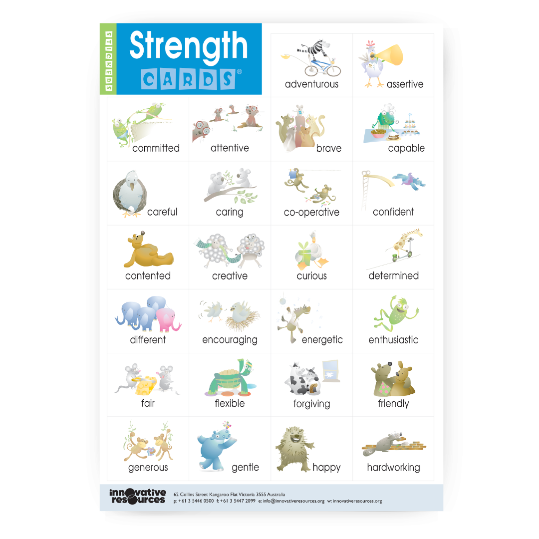 Strength Cards® Stickers